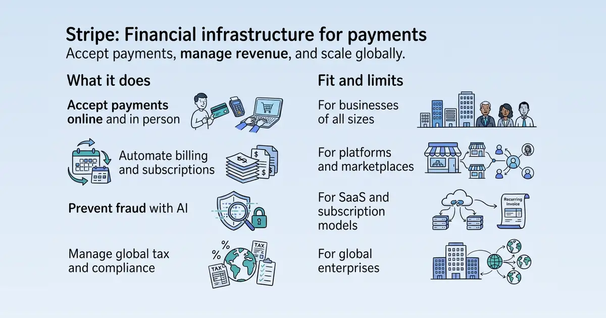 Stripe at a glance
