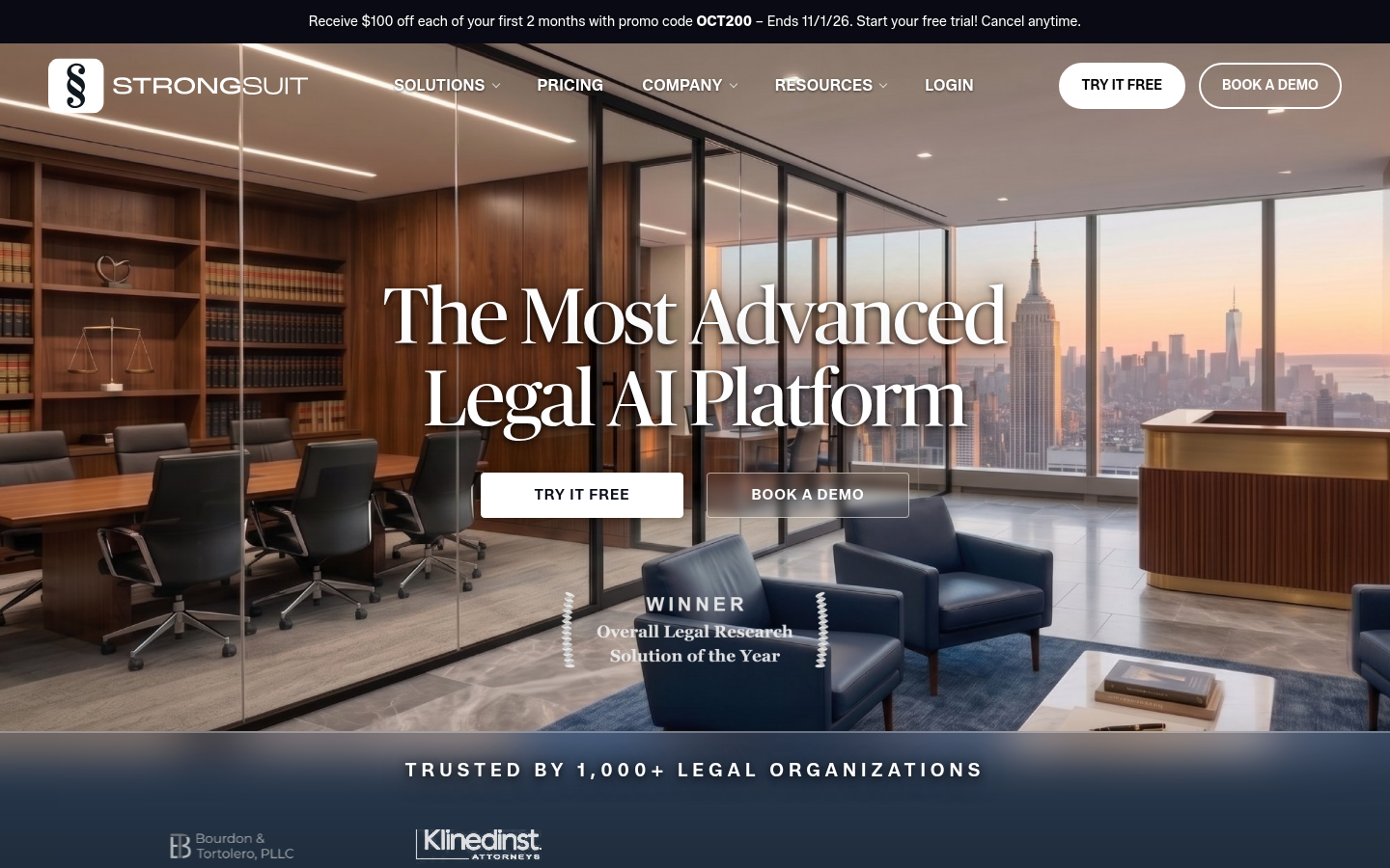 Homepage of the website, as captured