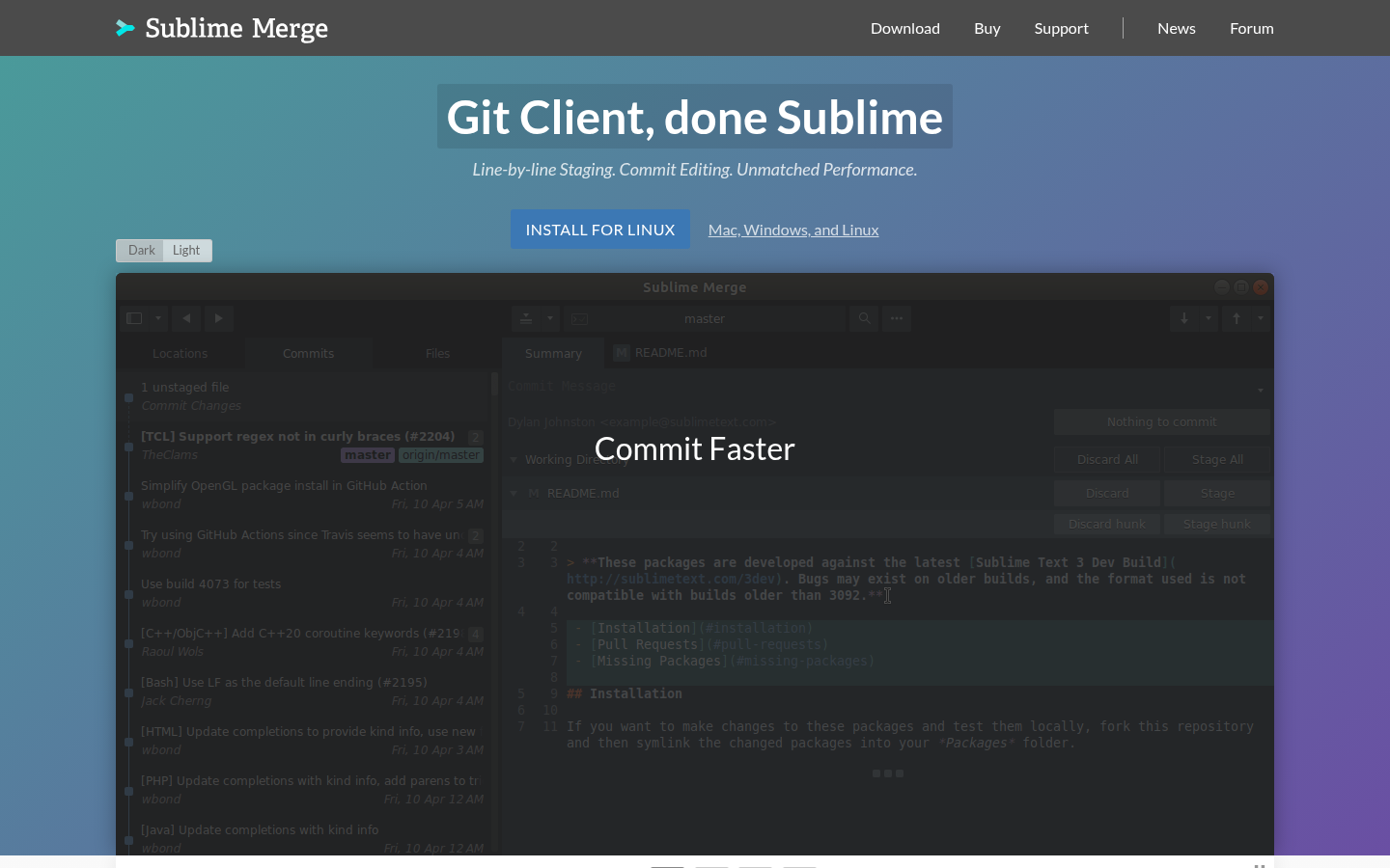 Homepage of the website, as captured