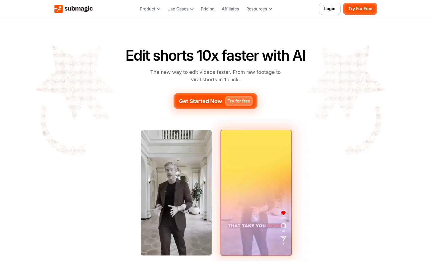 Homepage of the website, as captured