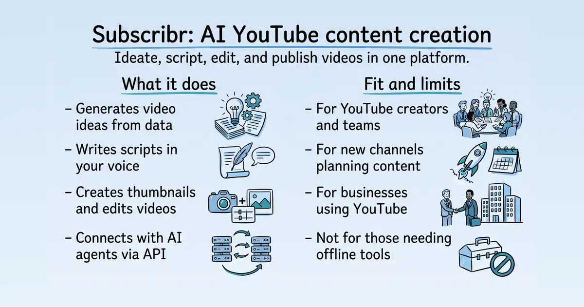 Subscribr at a glance