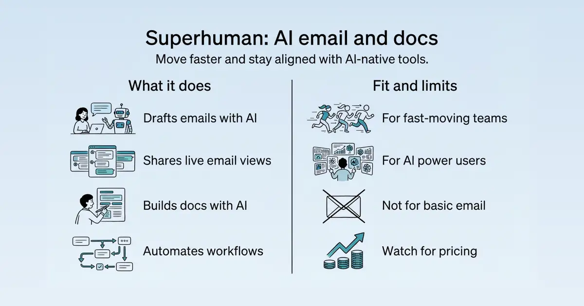 Superhuman at a glance