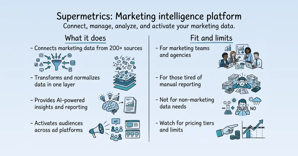 Supermetrics at a glance
