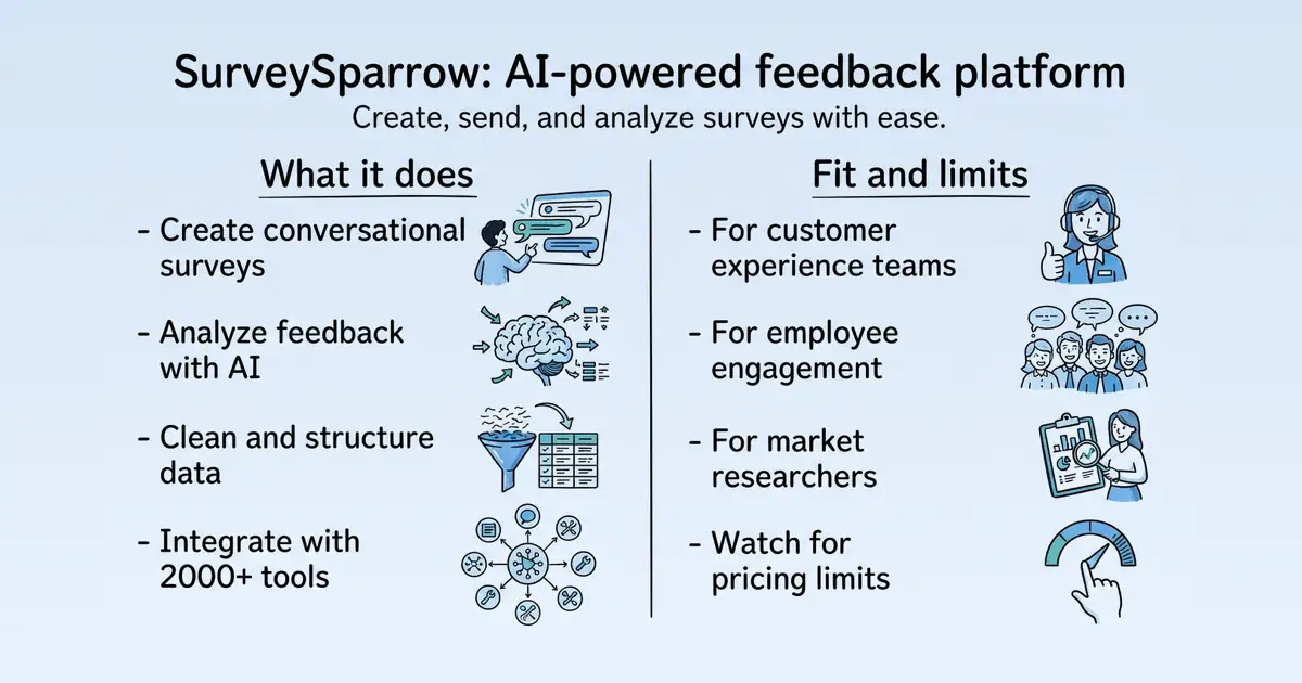 SurveySparrow at a glance