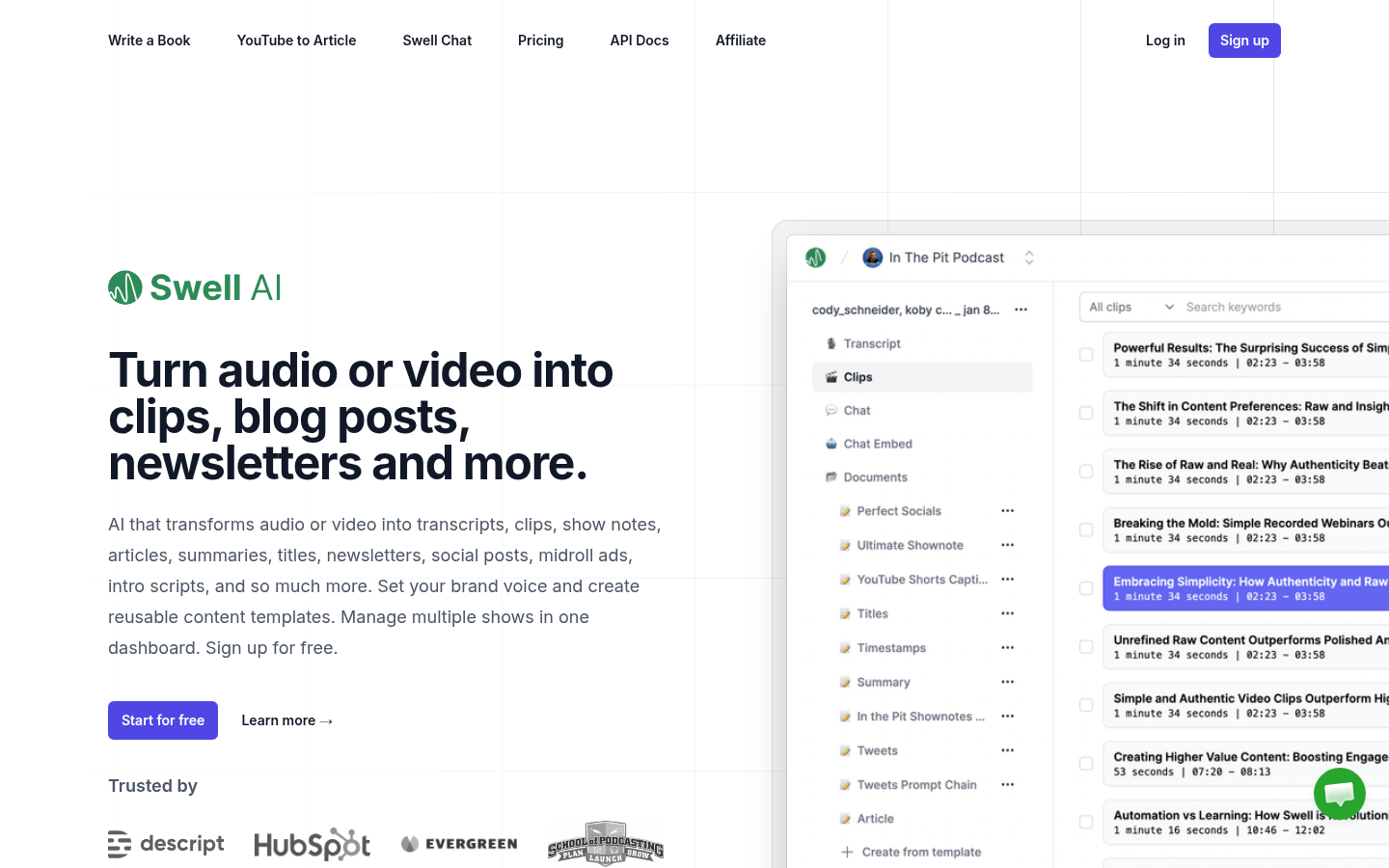 Homepage of the website, as captured