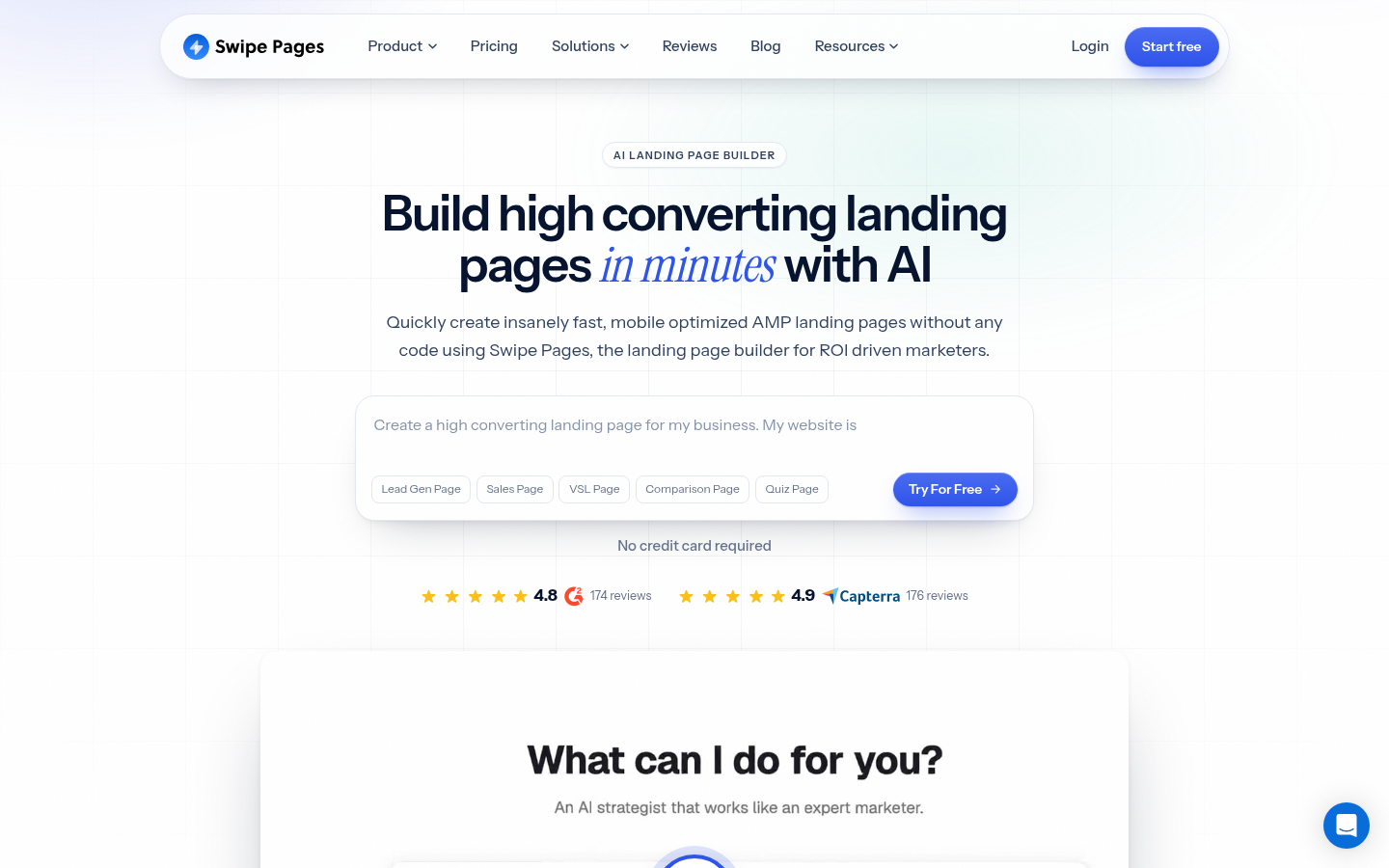 Homepage of the website, as captured