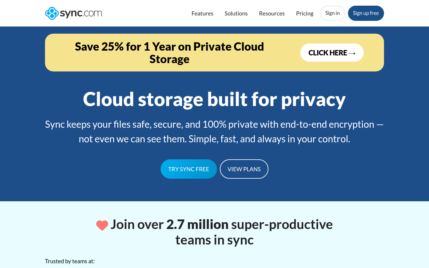Homepage of the website, as captured