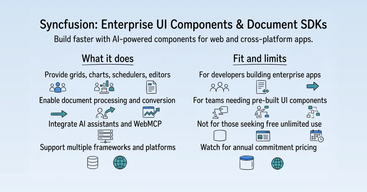 Syncfusion at a glance