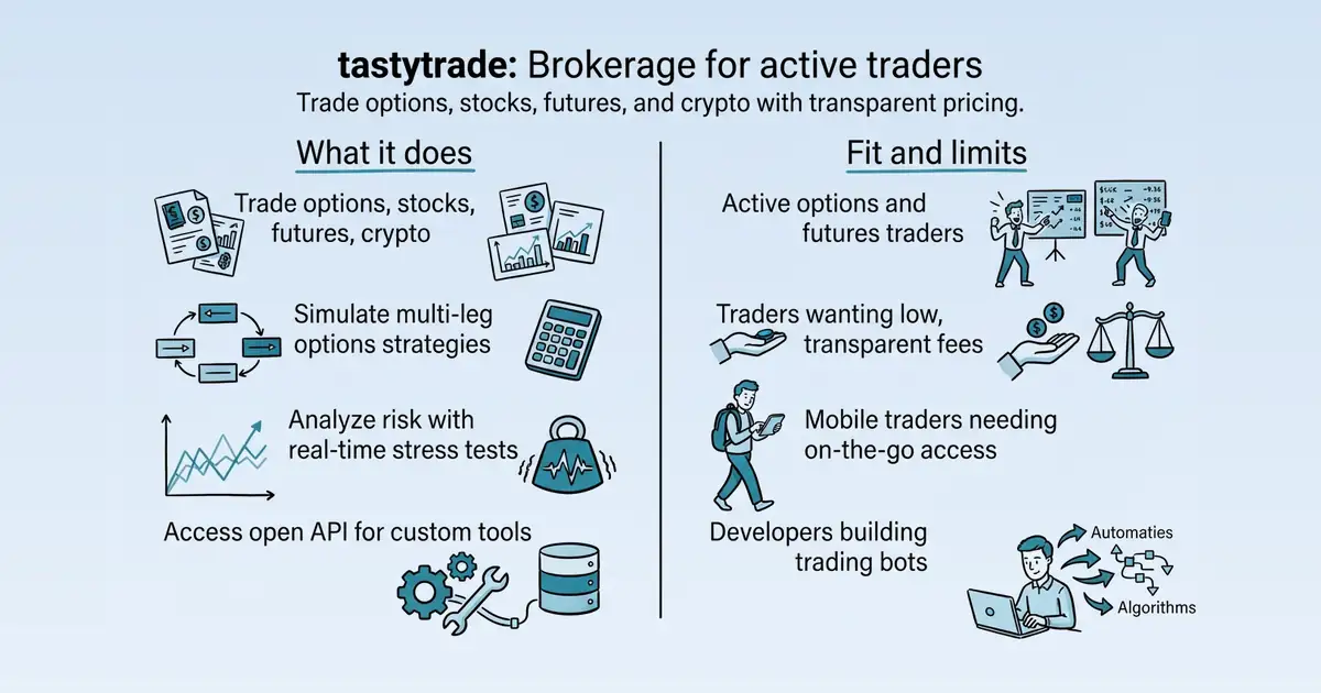 tastytrade at a glance