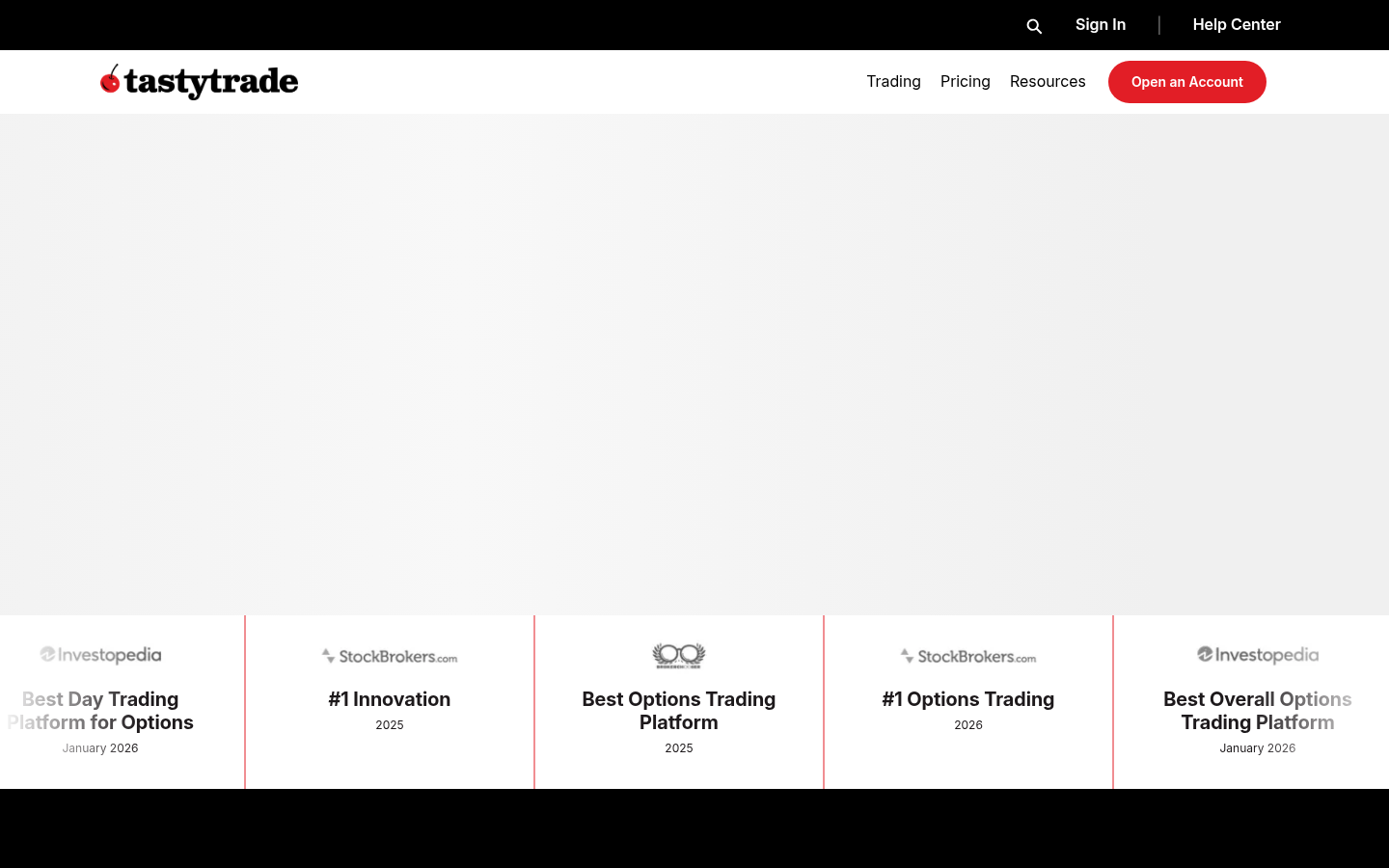 Homepage of the website, as captured