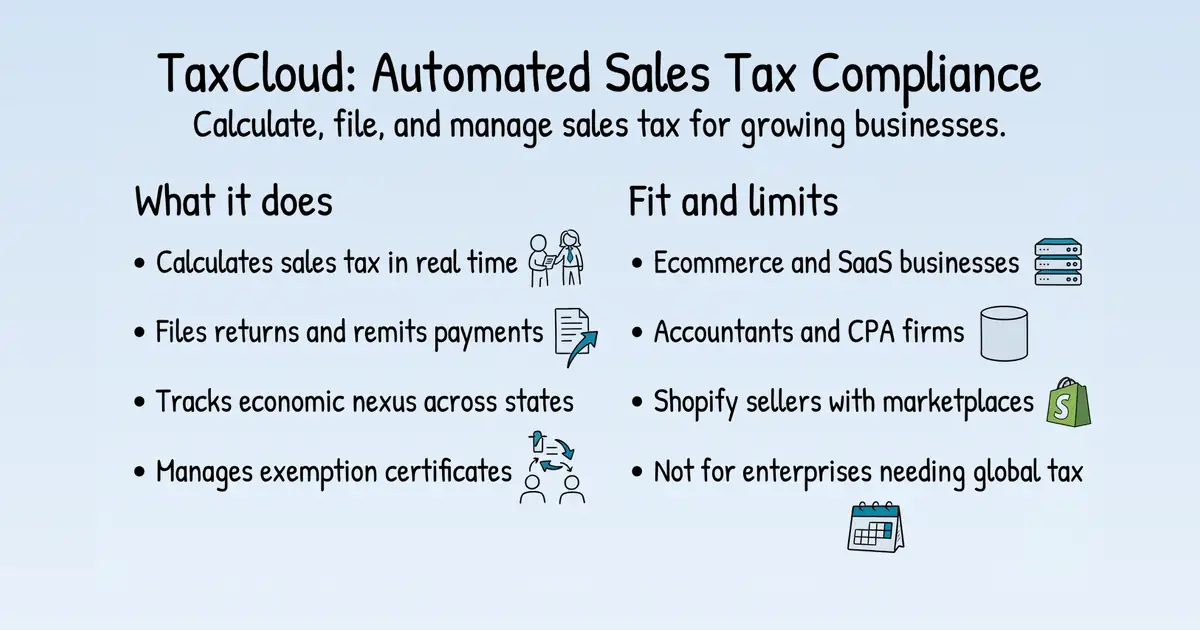 TaxCloud at a glance