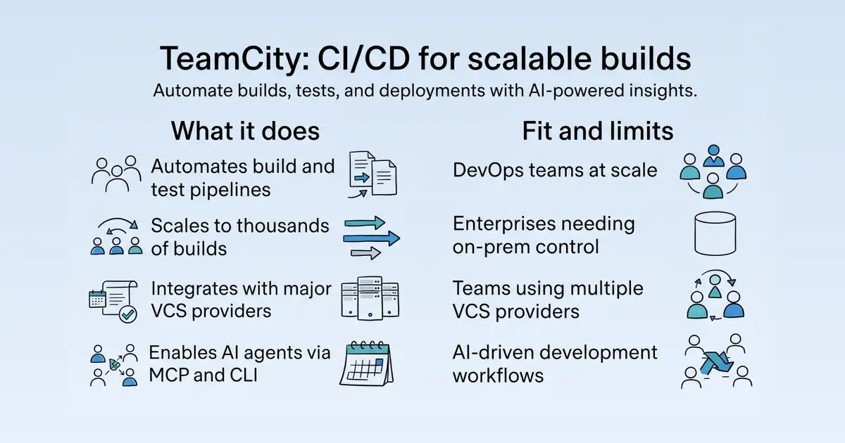TeamCity at a glance