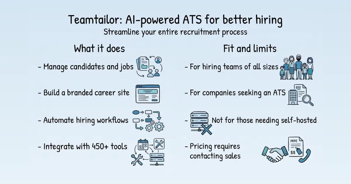 Teamtailor at a glance