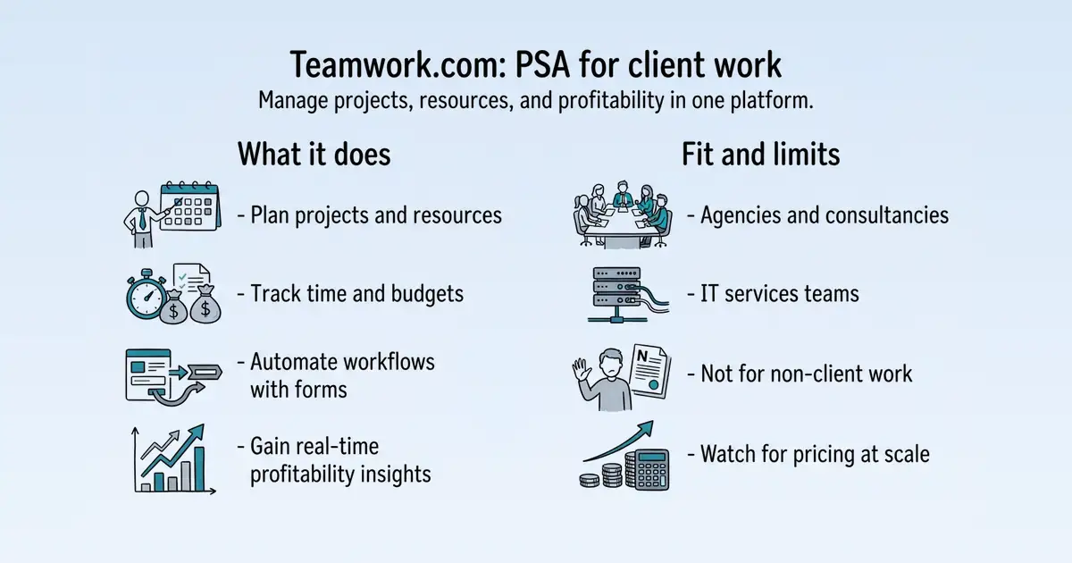Teamwork.com at a glance