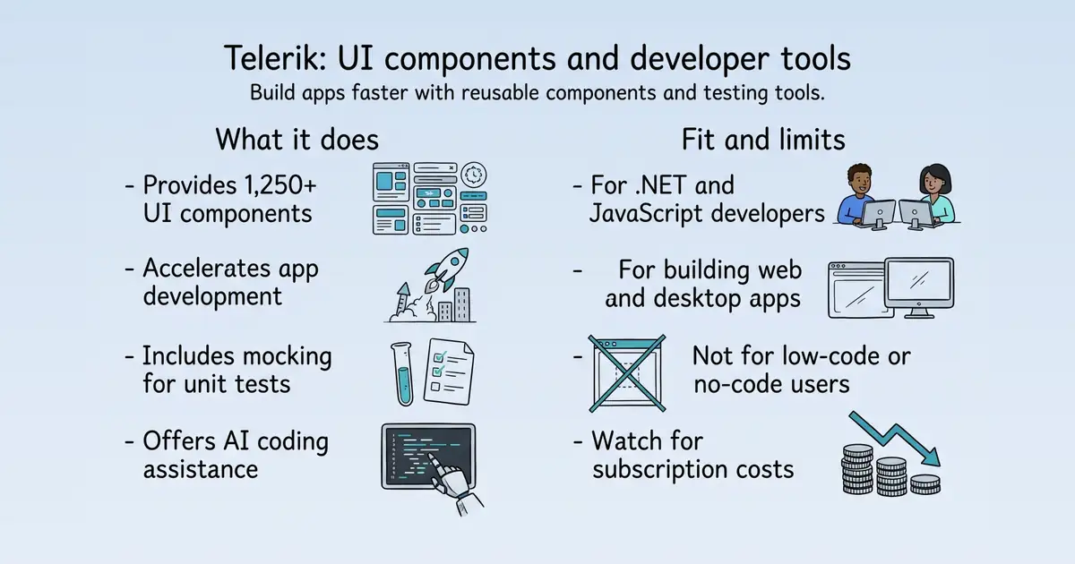 Telerik at a glance
