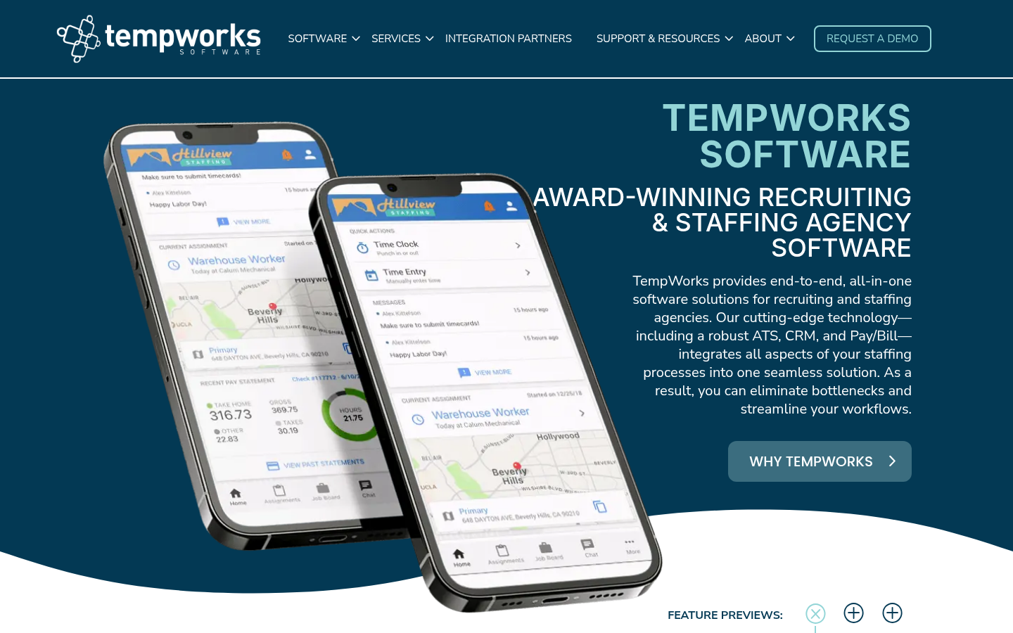 Homepage of the website, as captured