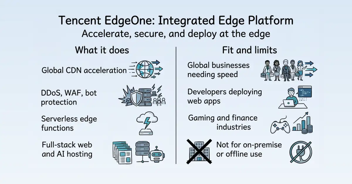 Tencent EdgeOne at a glance