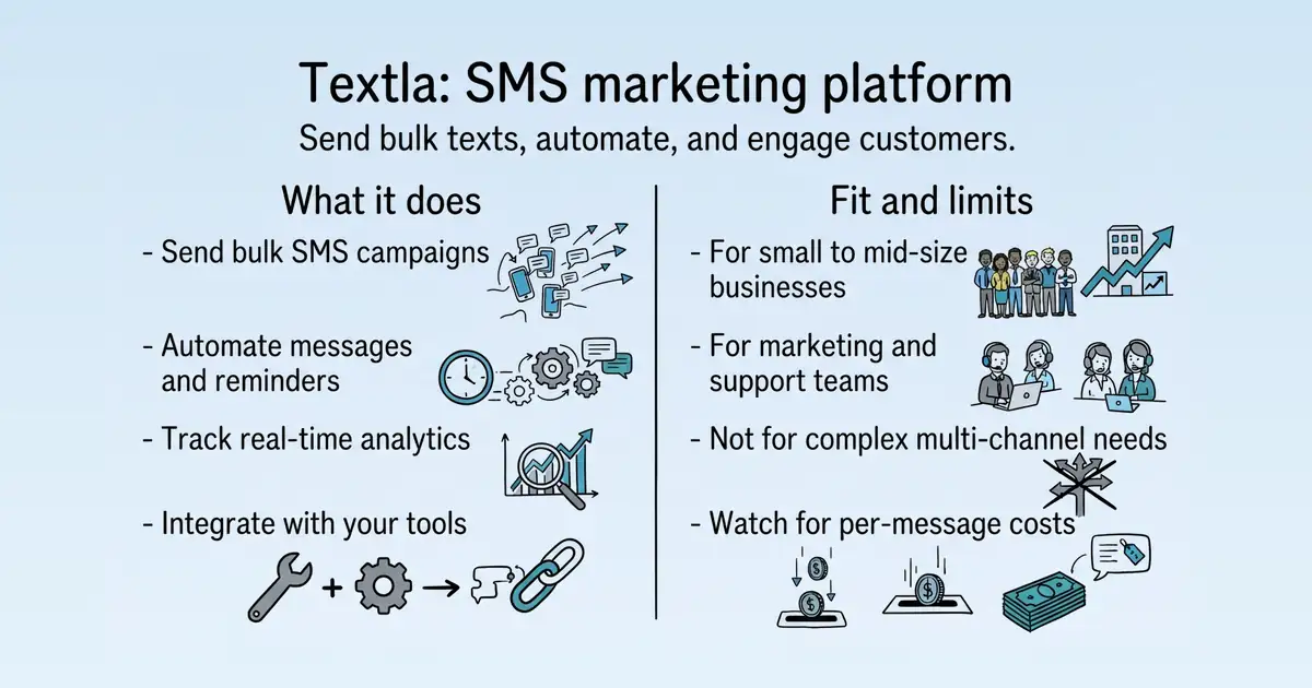Textla at a glance