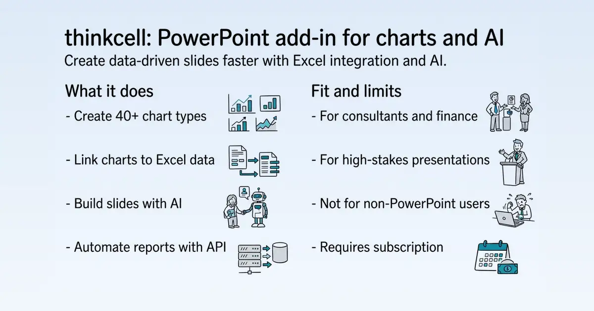 thinkcell at a glance