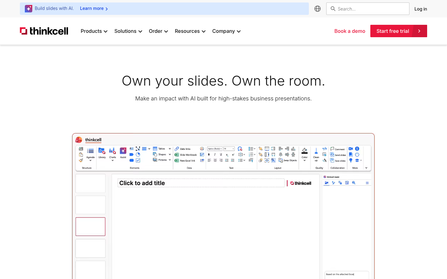 Homepage of the website, as captured