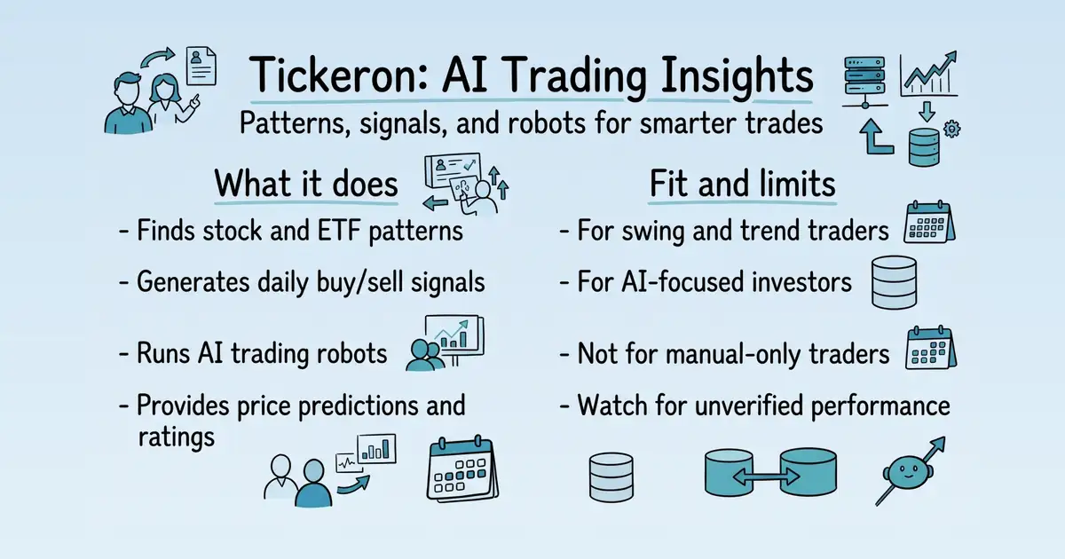 Tickeron at a glance