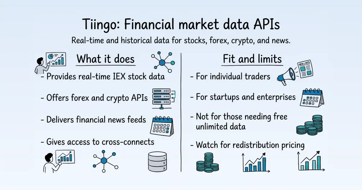 Tiingo at a glance