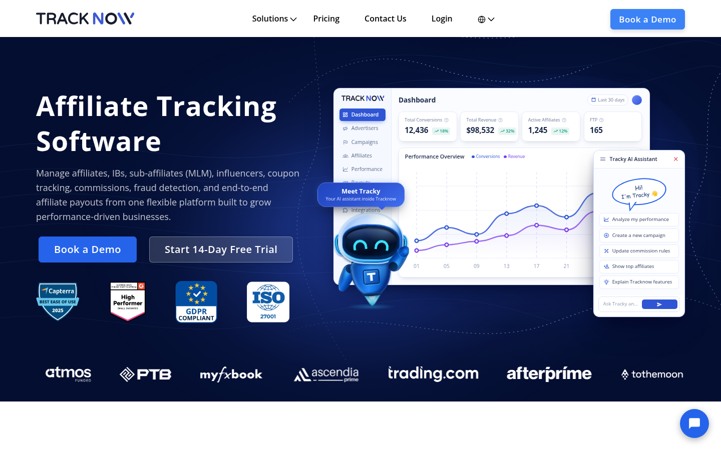 Homepage of the website, as captured