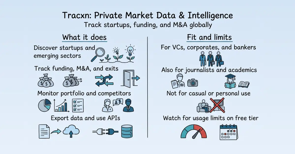 Tracxn at a glance