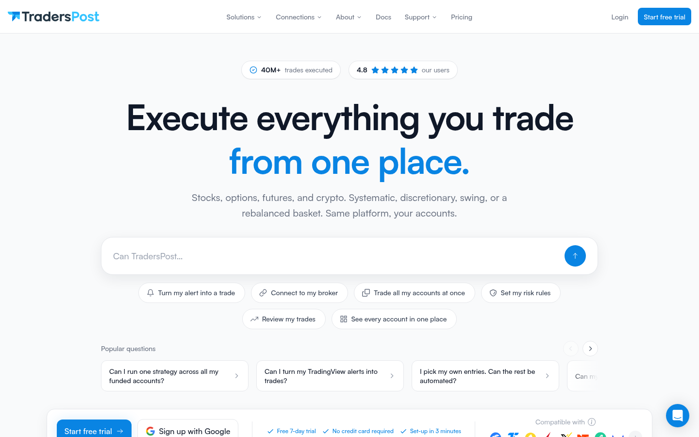 Homepage of the website, as captured