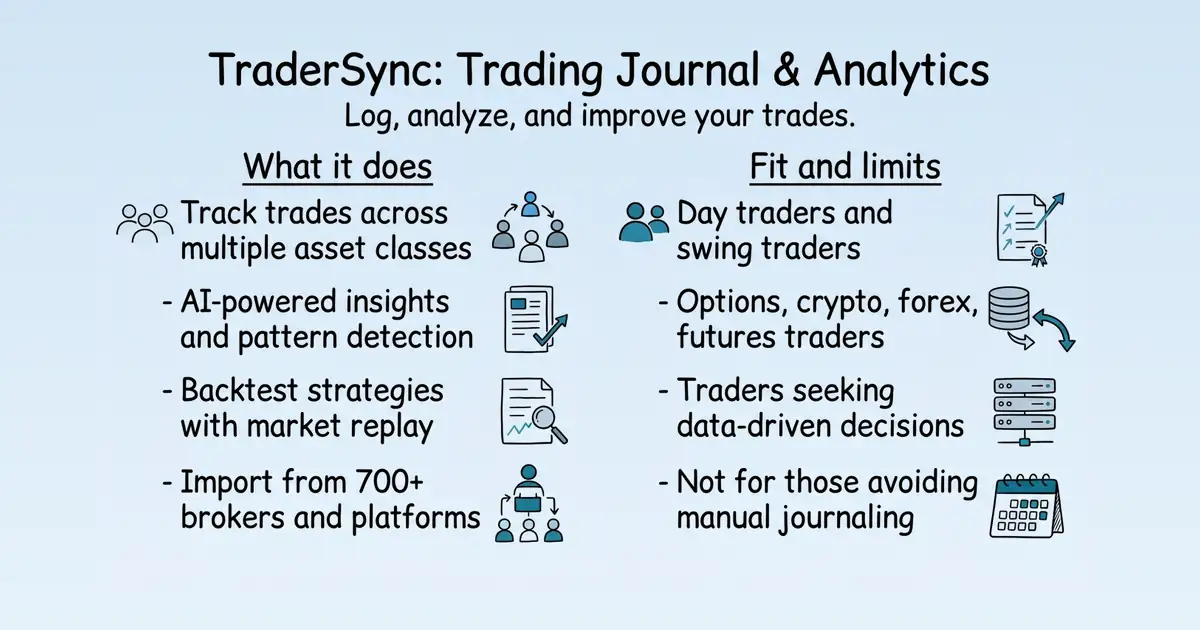 TraderSync at a glance