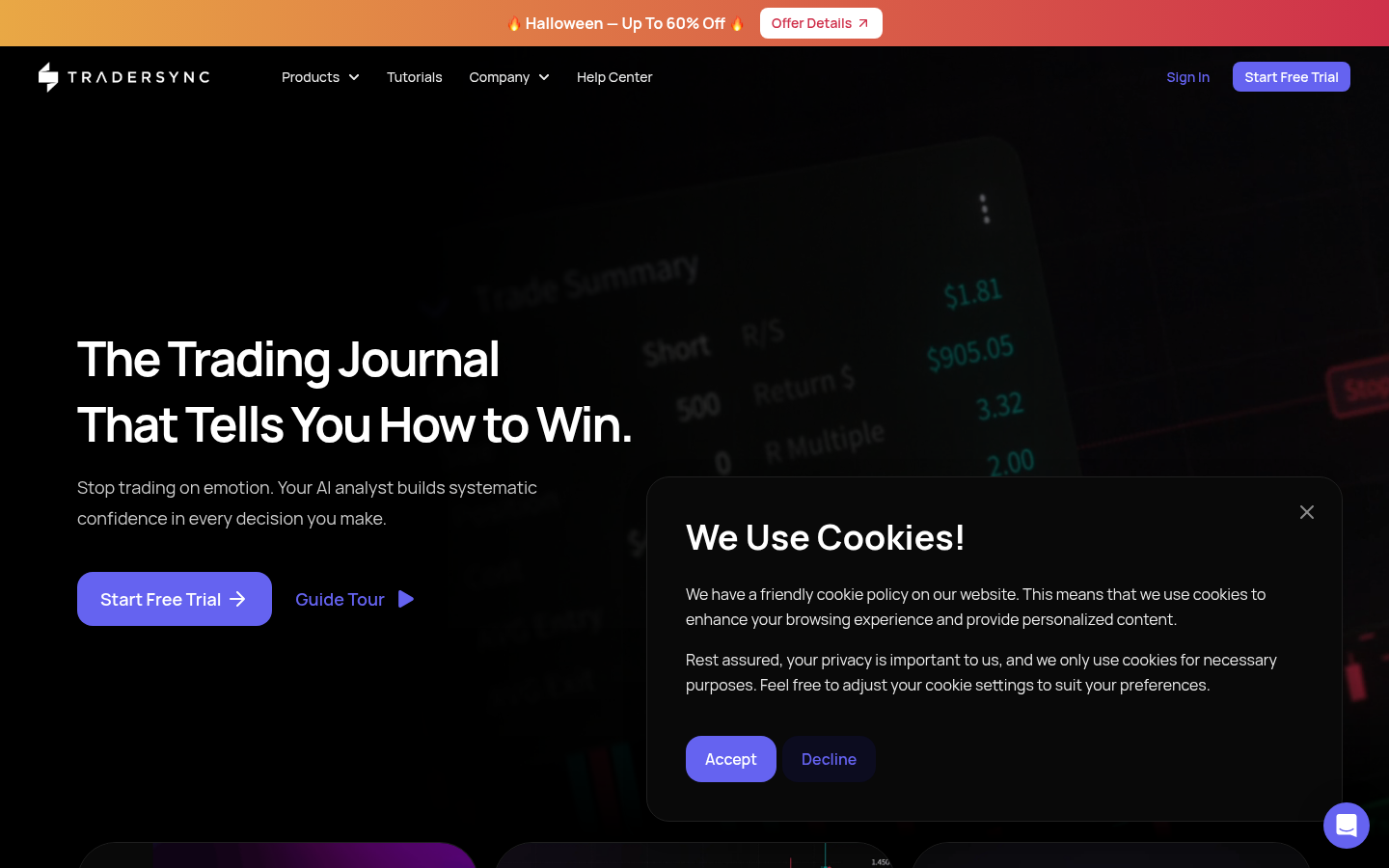Homepage of the website, as captured