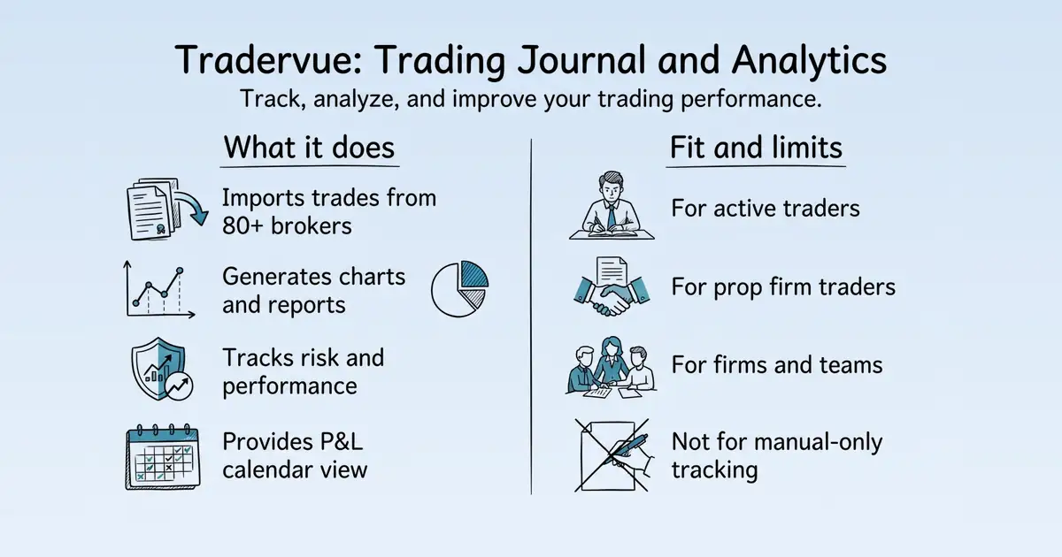 Tradervue at a glance