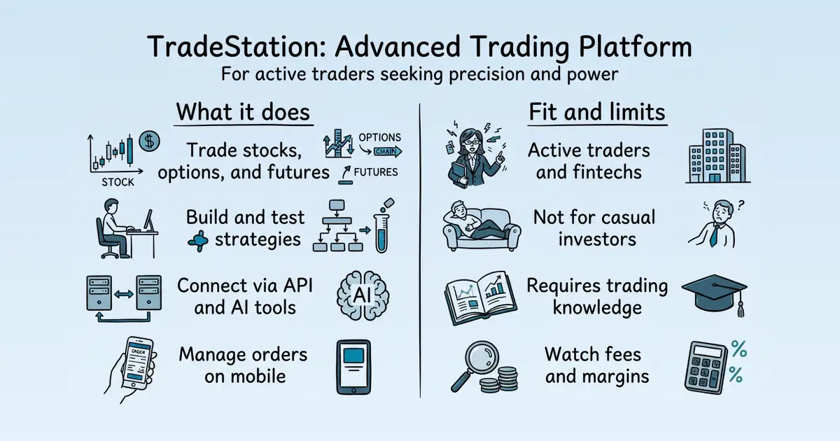 TradeStation at a glance