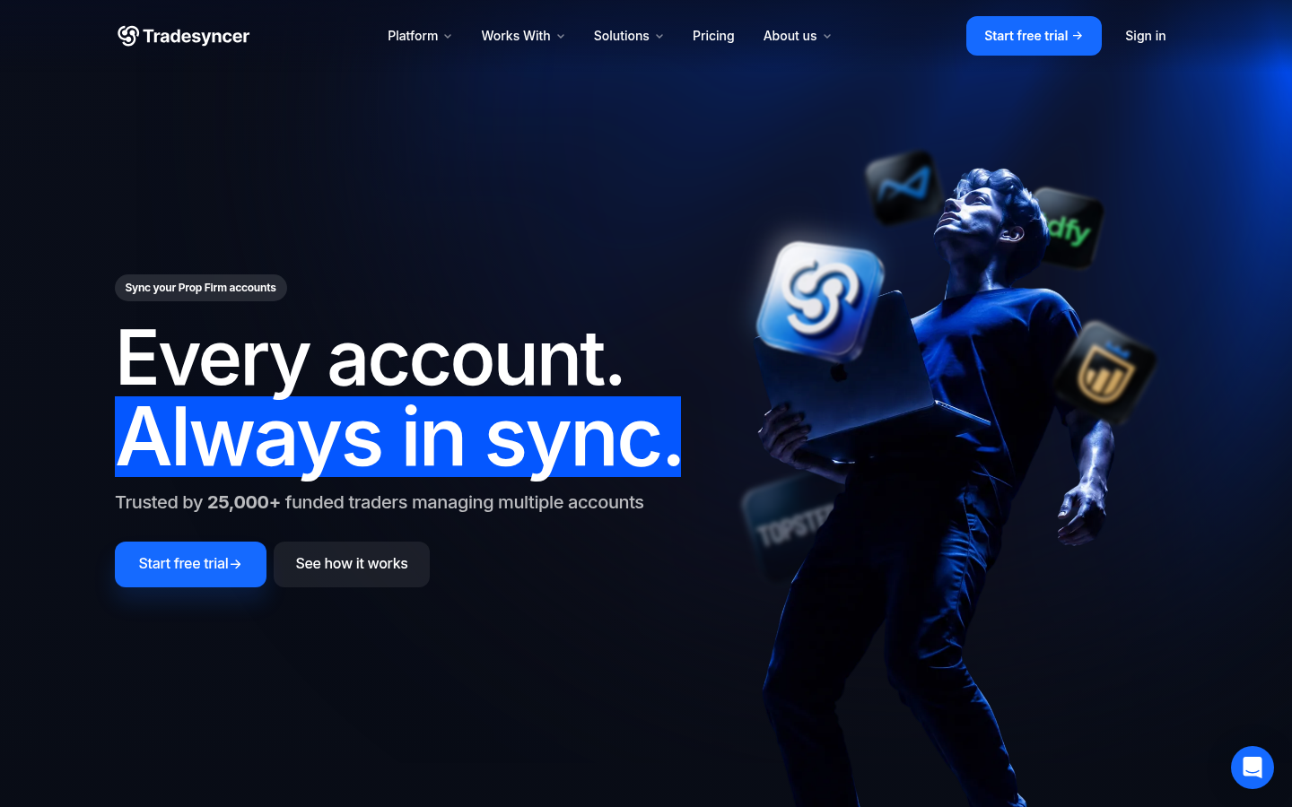 Homepage of the website, as captured