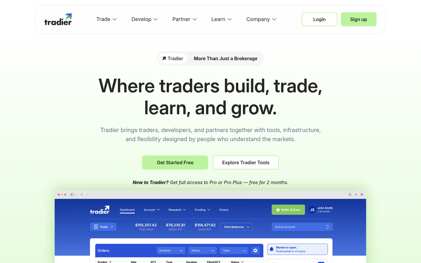 Homepage of the website, as captured