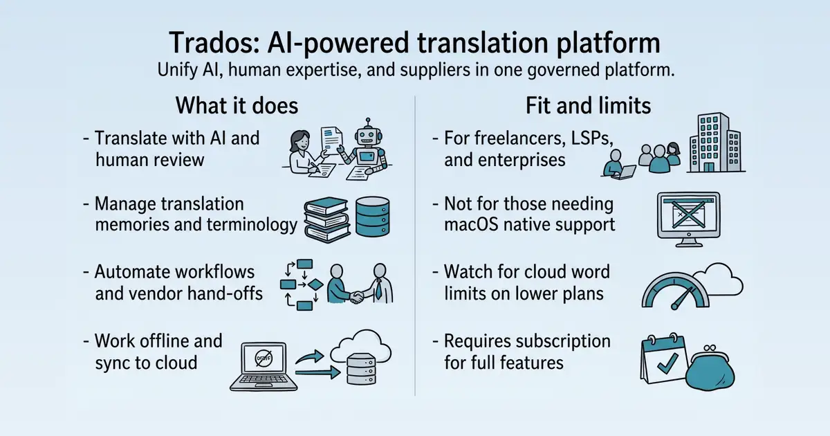 Trados at a glance