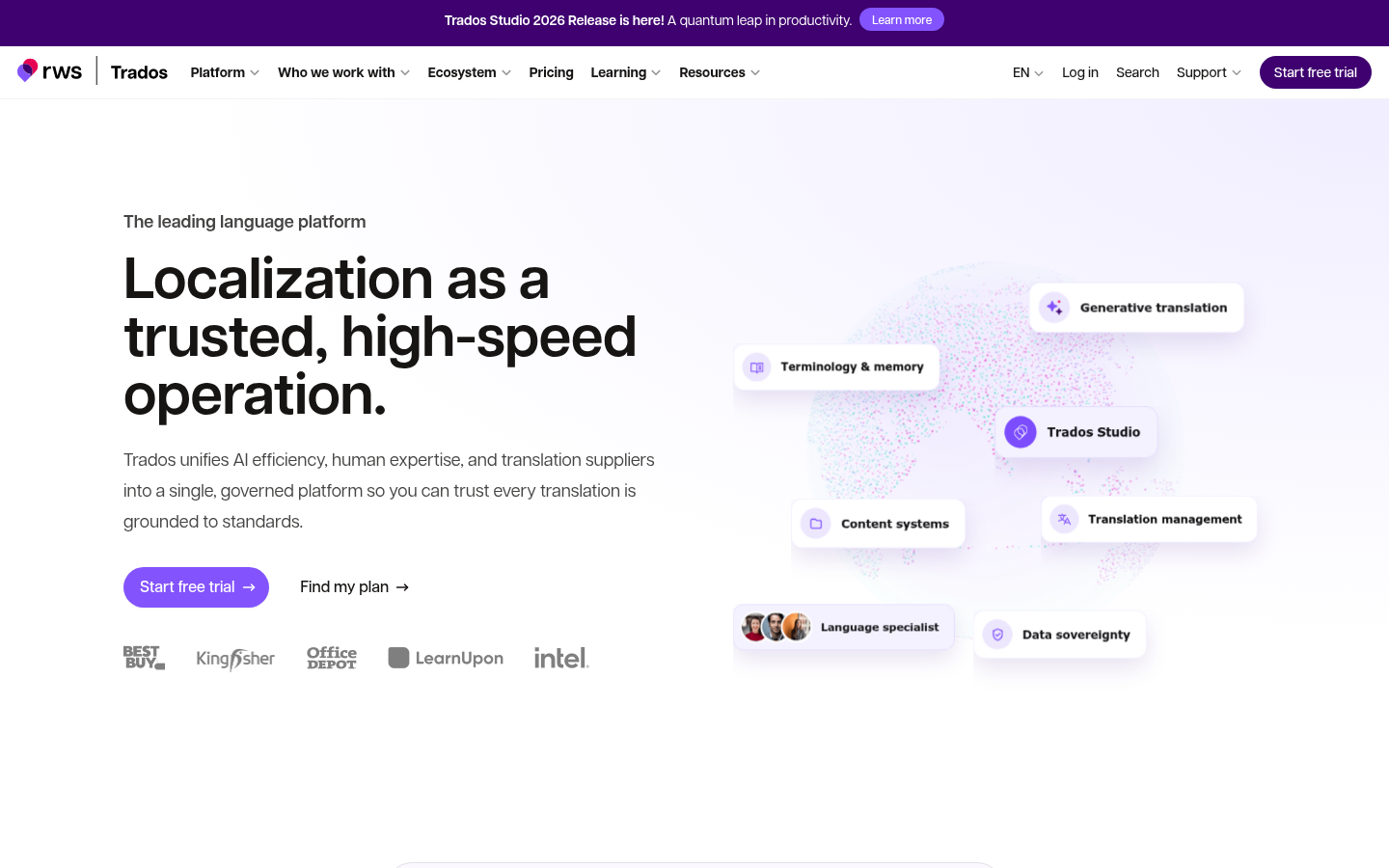Homepage of the website, as captured