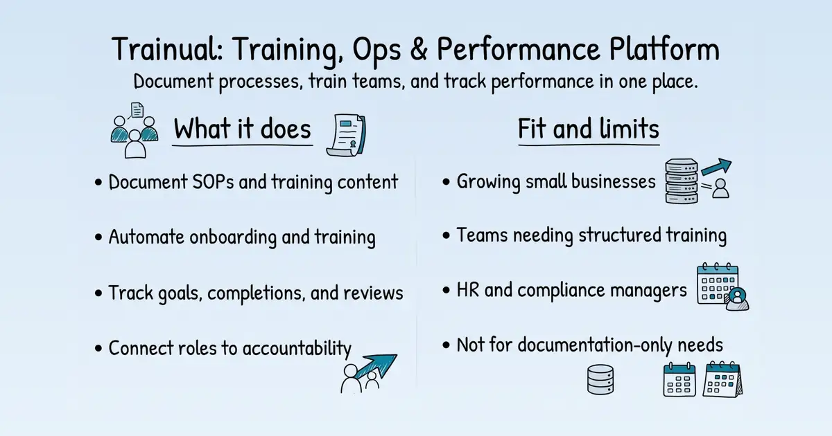 Trainual at a glance
