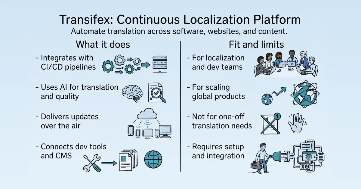 Transifex at a glance