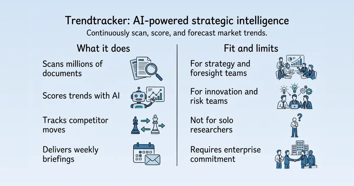 Trendtracker at a glance