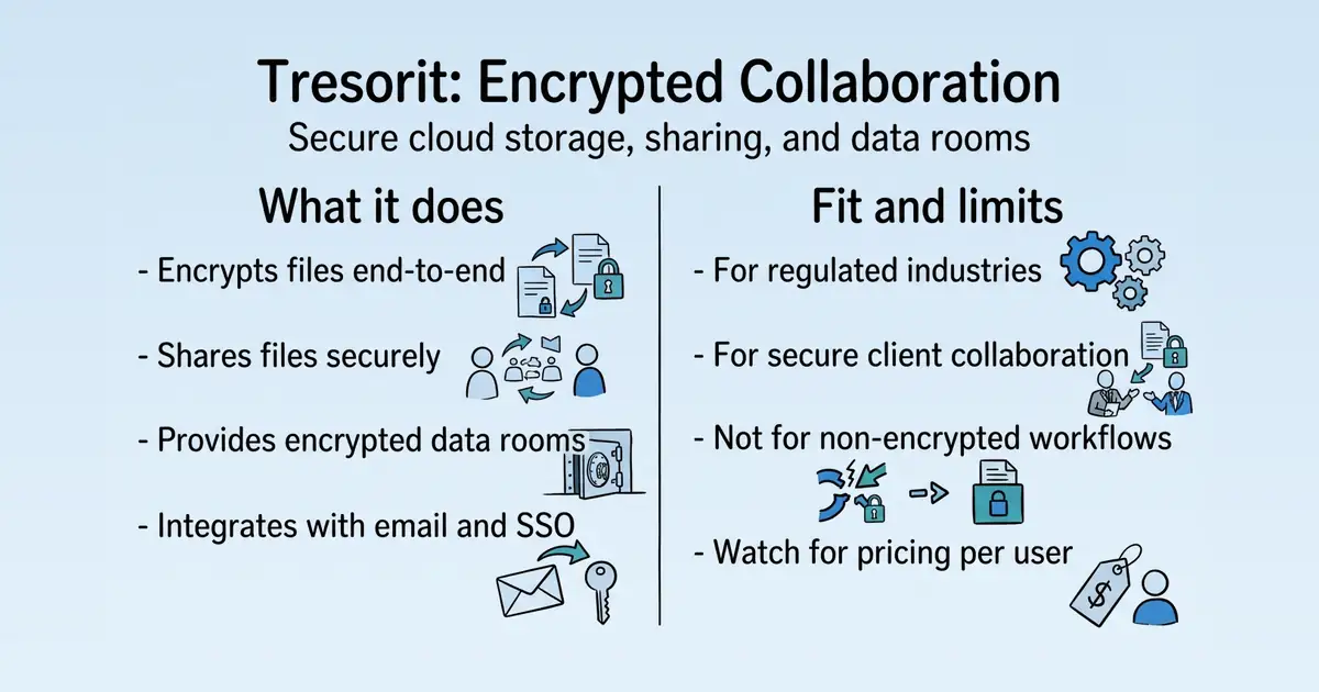 Tresorit at a glance