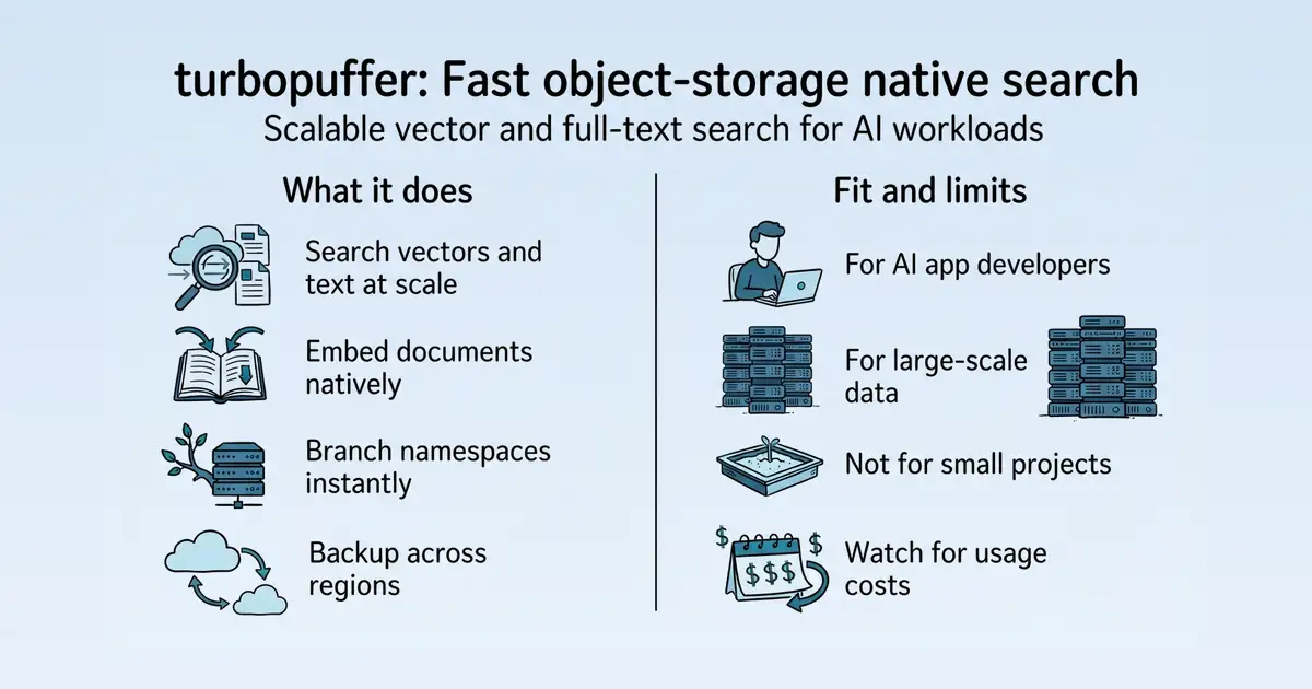 turbopuffer at a glance