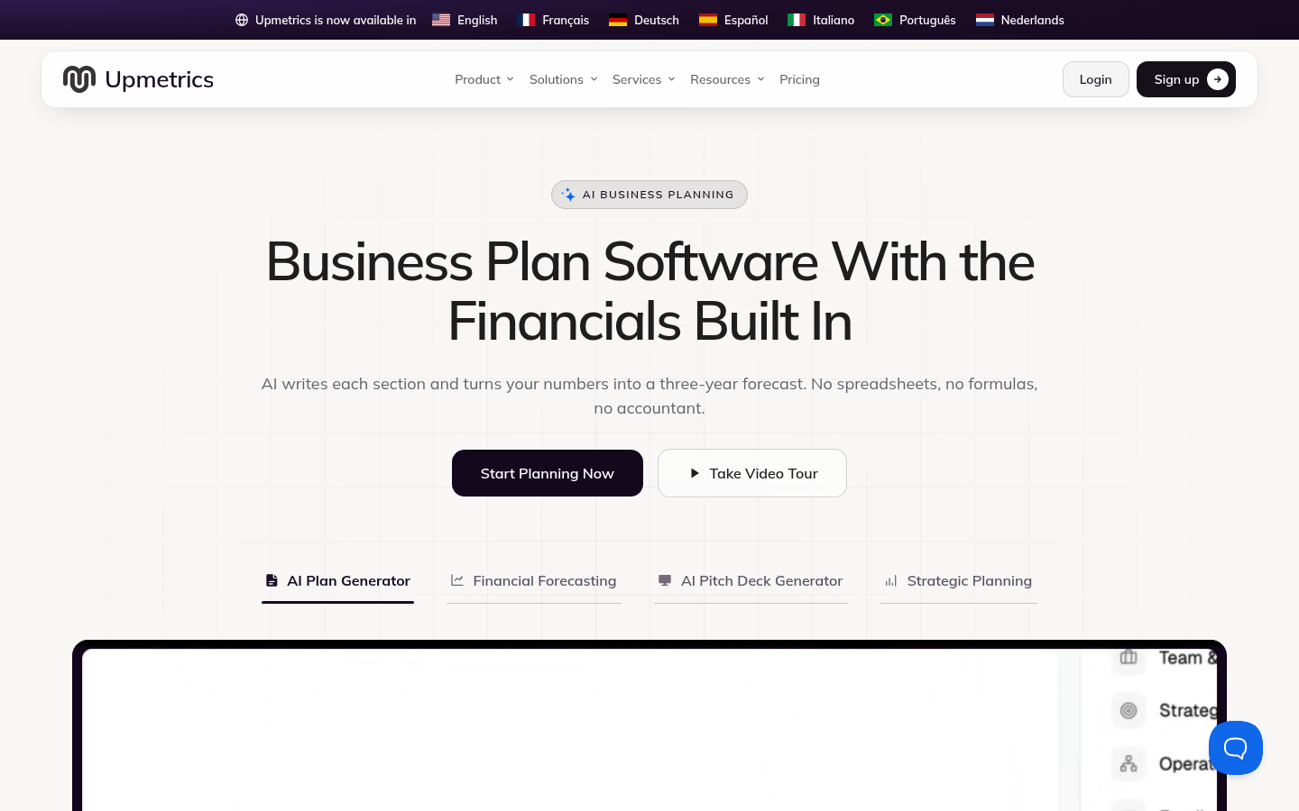 Homepage of the website, as captured