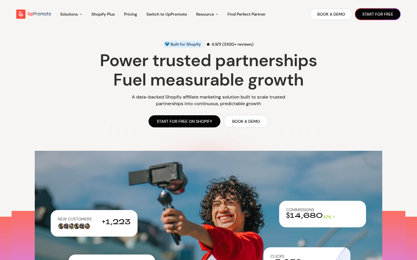 Homepage of the website, as captured