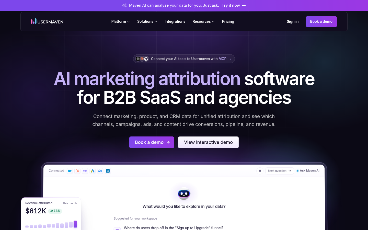 Homepage of the website, as captured