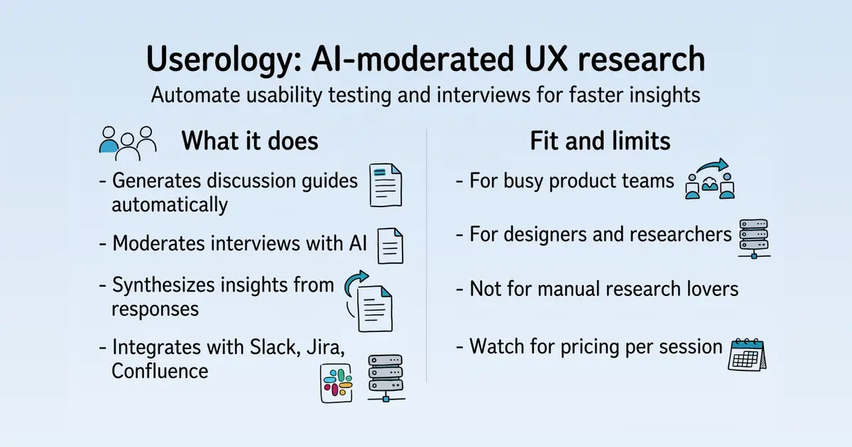 Userology at a glance