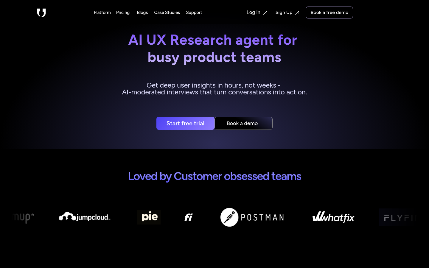 Homepage of the website, as captured