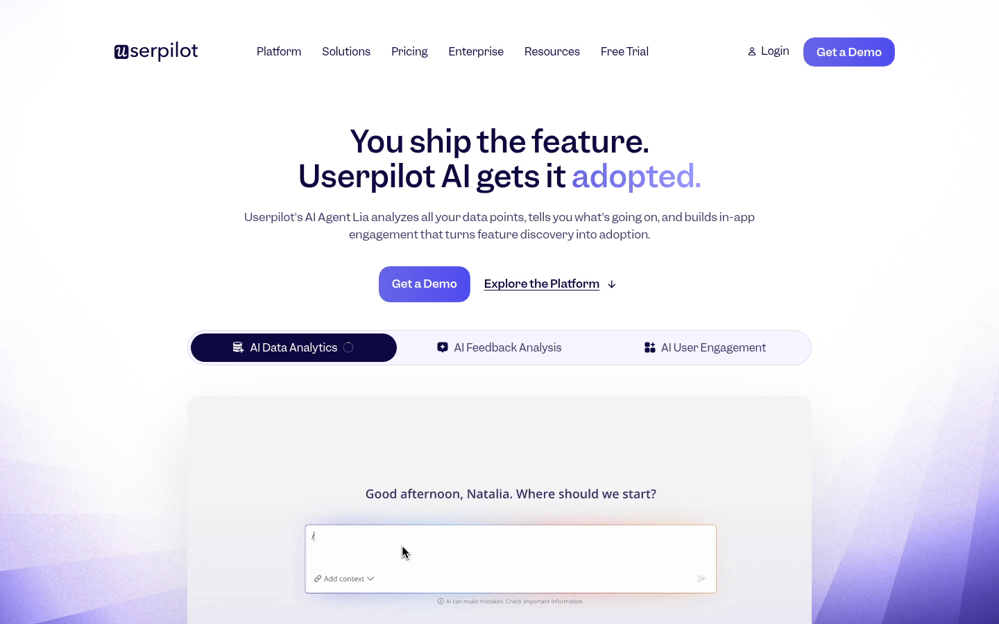 Homepage of the website, as captured