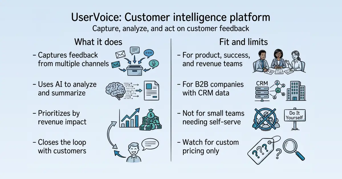 UserVoice at a glance