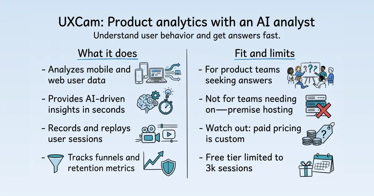 UXCam at a glance